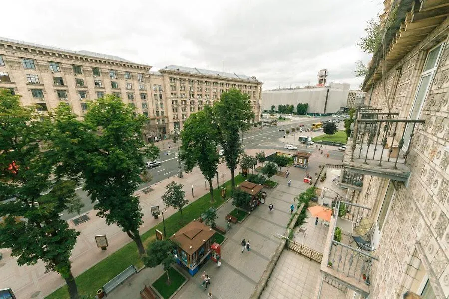 Видовая Квартира На Улице Крещатик. Kiev 0*,  Ukraine